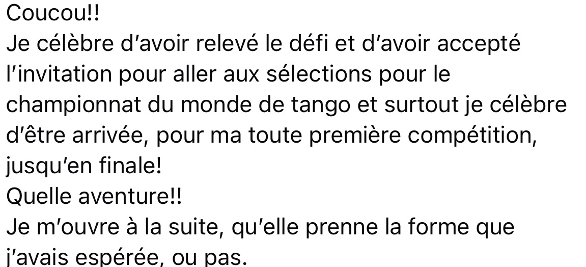 Témoignage d'une cliente de La Maison des Souveraines 11