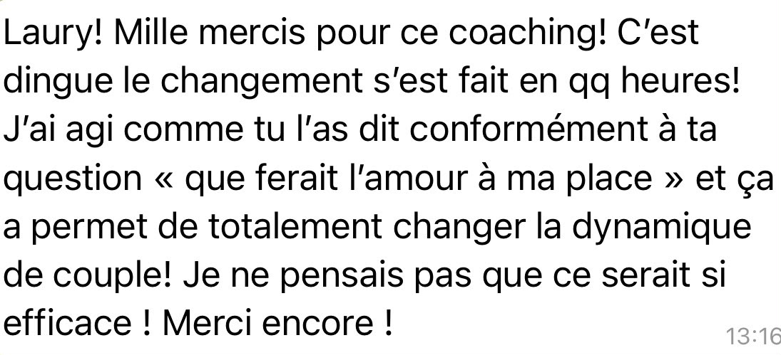 Témoignage d'une cliente de La Maison des Souveraines 3